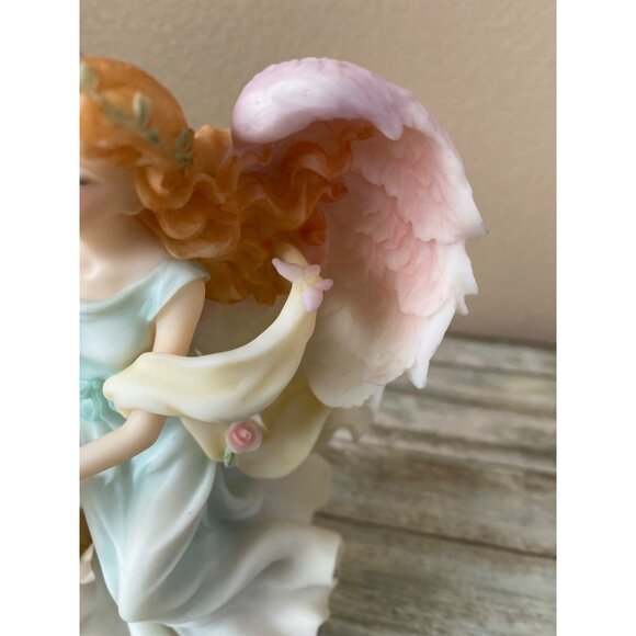 Seraphim Classic Frances Gentle Guide Angel Figurine #81871 Roman 2000 Porcelain - Picture 8 of 10